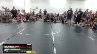 40 lbs Round 3 (4 Team) - Weston Funkhouser, OMP vs Jameson Claycomb, U2 Upstate Uprising