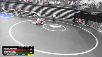 178 lbs Champ. Round 2 - Jimmy Brazell, Lone Peak High School vs Michal Helmecz, Park City