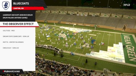 Bluecoats "THE OBSERVER EFFECT" at 2025 DCI Denton