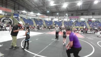 88 lbs Consolation - Scarlett Schirner, Arvada West vs Londyn Silva, Adams City WC