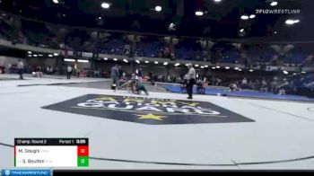 170 lbs Champ. Round 2 - Sasha Boulton, Glenbard West vs Mason Gougis, Romeoville