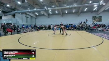 157 lbs Cons. Round 2 - Sean Lindegren, Thomas Jefferson vs Eli Pulford, Palmer Ridge