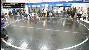 115 lbs Consolation - Raelynn Edwards, Bristow Elementary Wrestling Club vs Mia Ortega, Tulsa Blue T Panthers