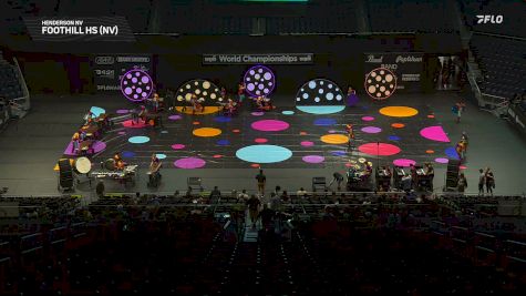 Foothill HS (NV) "Henderson NV" at 2026 WGI Percussion/Winds World Championships
