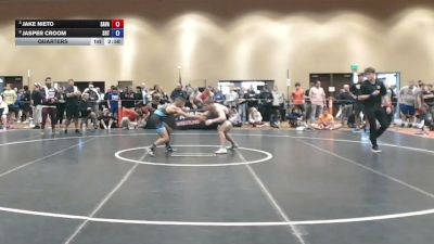 138 lbs Quarters - Jake Nieto, Savage vs Jasper Croom, Sons Of Thunder