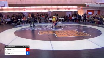 53 kg Quarterfinal - Alisha Howk, Sunkist Kids Wrestling Club vs Yuka Yago, Japan