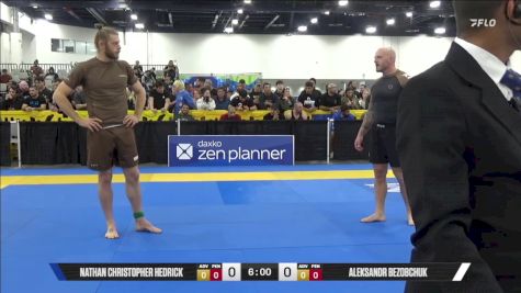 Aleksandr Bezobchuk vs Nathan Christopher Hedrick 2025 World IBJJF Jiu-Jitsu No-Gi Championship
