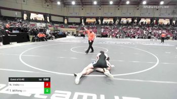 160 lbs Consi Of 8 #2 - Nathaniel Insko, Providence Day School vs Tre Wilfong, Charlotte Christian School