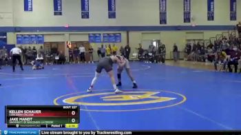 149 lbs Cons. Round 3 - Kellen Schauer, Concordia College vs Jake Mandt, University Of Wisconsin-La Crosse