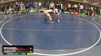 146 lbs Quarterfinal - Conrad James, Gunnison Valley vs Bryce Ekanger, Ruby Mountain Wrestling