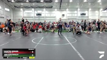 52 lbs Round 6 (8 Team) - Greyson Bosley, Ohio Gold vs Quinten Berger, Glasgow WA