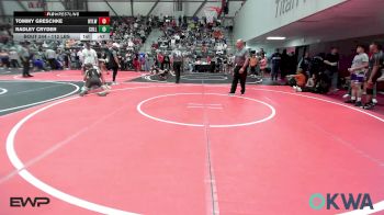 112 lbs Consolation - Tommy Greschke, Roland Youth League Wrestling vs Radley Cryder, Collinsville Cardinal Youth Wrestling