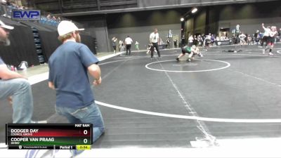 100 lbs Round 5 - Dodger Day, Council Grove vs Cooper Van Praag, Derby