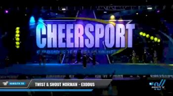 Twist & Shout Norman - Exodus [2021 L6 Senior Coed Open - Small Day 2] 2021 CHEERSPORT National Cheerleading Championship