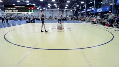 120 lbs Round Of 128 - Cole Tunstall, PA vs Greyson Boner, OH