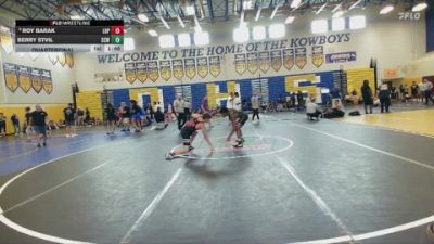 126 lbs Quarterfinal - Berry Stvil, Mater Academy vs Roy Barak, Lake Highland Prep