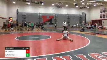 106 lbs Semifinal - Marco Tocci, Warwick vs Kaedyn Williams, Manheim Township