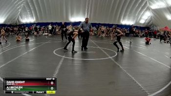 92 lbs Round 5 (8 Team) - AJ Bechlem, Westshore vs David Knight, Noke RTC