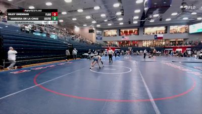 120 lbs Quarterfinal - Vanessa De La Cruz, CW College Park vs Riley Drennan, Plano