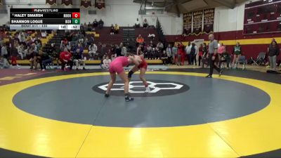 130 lbs Cons. Round 5 - Shannon Logue, Bishop Shanahan HS vs Haley Smarsh, Moon High School