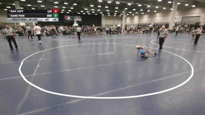 56 lbs Cons. Quarters - Dax Luft, LeVici Prep vs Dane Fier, Minnesota