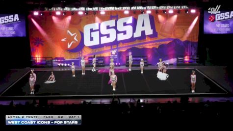 West Coast Icons - Pop Stars [2026 L2 Youth - Flex - D2 Day 1] 2026 GSSA Grand Nationals