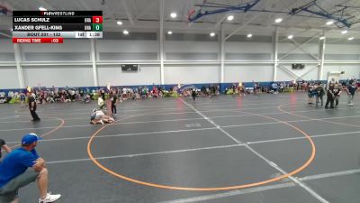 132 lbs Champ. Round 2 - Xander Gfell-King, Unattached vs Lucas Schulz, Unattached