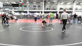 81 lbs Semifinal - Isaiah Latham, Team Tugman vs Nikos Sevastos, New England Gold WC