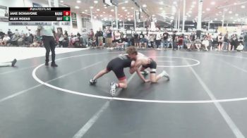122 lbs Semifinal - Jake Schiavone, Mat Assassins Black - HSC vs Alex Rozas, Team Shutt Mau Mau - HSC