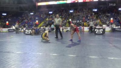 75 lbs Round Of 32 - Audra Terwilliger, Manheim Township vs Blaire Brentzel, Norwin