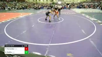 135 lbs Consi Of 32 #1 - Tristan Fernandez, Sunkist Kids Monster Garage vs Xadian Padilla, Vasky Bros