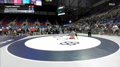 120 lbs Cons. Rd Of 32 - Amaya Hinojosa, CO vs Jada Pichardo, NJ