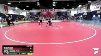 113 lbs Cons. Round 4 - Jake Marzi, Temecula Valley vs Soren Harris-Pham, JW North