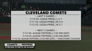 Full Replay - 2019 Aussie Peppers vs Cleveland Comets | NPF - Aussie Peppers vs Cleveland Comets | NPF - Jul 13, 2019 at 5:52 PM CDT