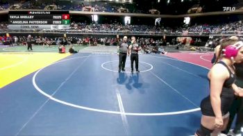 6A 132 lbs Cons. Semi - Angelina Patterson, Cypress Ranch vs Tayla Skelley, Prosper