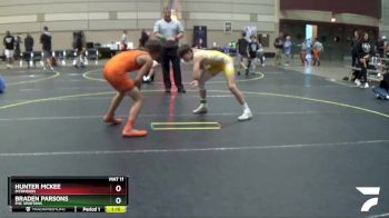 130 lbs Cons. Round 1 - Hunter Mckee, Myrmidon vs Braden Parsons, FHC Spartans