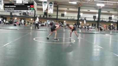 125 lbs Consi Of 8 #2 - Tyler Garvin, Maryland vs Dale O'Blia, Princeton