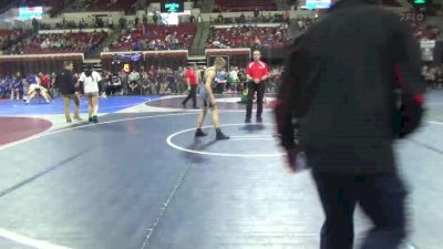 114 lbs Cons. Semi - Amelio Najar, Billings Wrestling Club vs Jasper Bench, Kalispell Wrestling Club