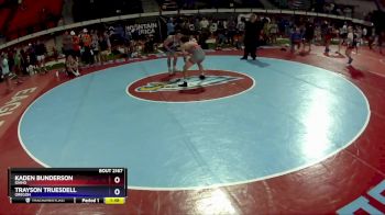 138 lbs Quarterfinal - Kaden Bunderson, Idaho vs Trayson Truesdell, Oregon