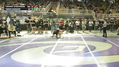 120 1A Semifinal - Anthony Acquafredda, Cocoa Beach vs Benito Barnhart, St. John Neumann