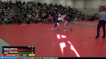 138 lbs Cons. Round 2 - Clay Crawford, Meeker vs Noah Carbajal, Grand Valley