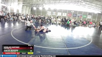 74 lbs Round 1 (4 Team) - Achilles Martinez, Shootbox vs Porter Branson, Salem Elite Wrestling