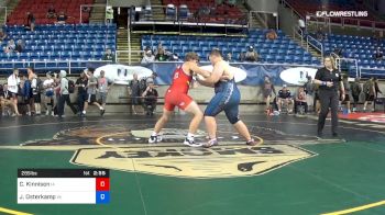 285 lbs Rnd Of 64 - Colton Kinnison, Iowa vs Jerrod Osterkamp, Wisconsin