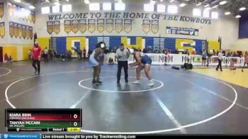 235 lbs Semifinal - Kiara Brin, Freedom (Orlando) vs Tanyah McCain, Dr. Phillips