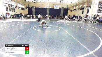 139 lbs Round Of 16 - Bryson Vaughn, Notre Dame Green Pond vs Hunter Mason, Greeneville High School