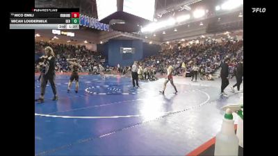 120 lbs Champ. Round 1 - Micah Loudermilk, Bergen Catholic vs Nico Emili, Bethlehem Catholic