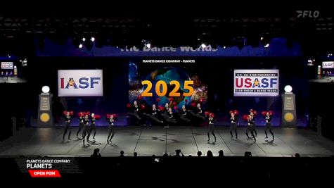 PLANETS Dance Company - Planets [2025 Open Pom Semis] 2025 The Dance Worlds