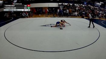 133 lbs Champ. Round 1 - Hayden Best, Misericordia vs Caiden Heller, Messiah