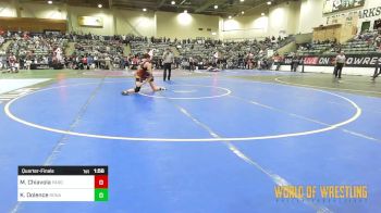 127 lbs Quarterfinal - Katie Dolence, Ronan Wrestling Club vs Maya Chiavola, Paradise