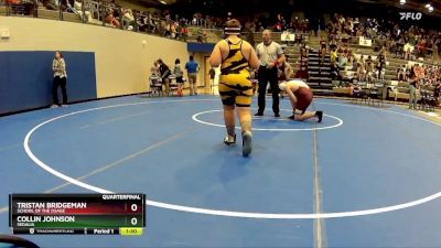 148-158 lbs Quarterfinal - Collin Johnson, Sedalia vs Tristan Bridgeman, School Of The Osage